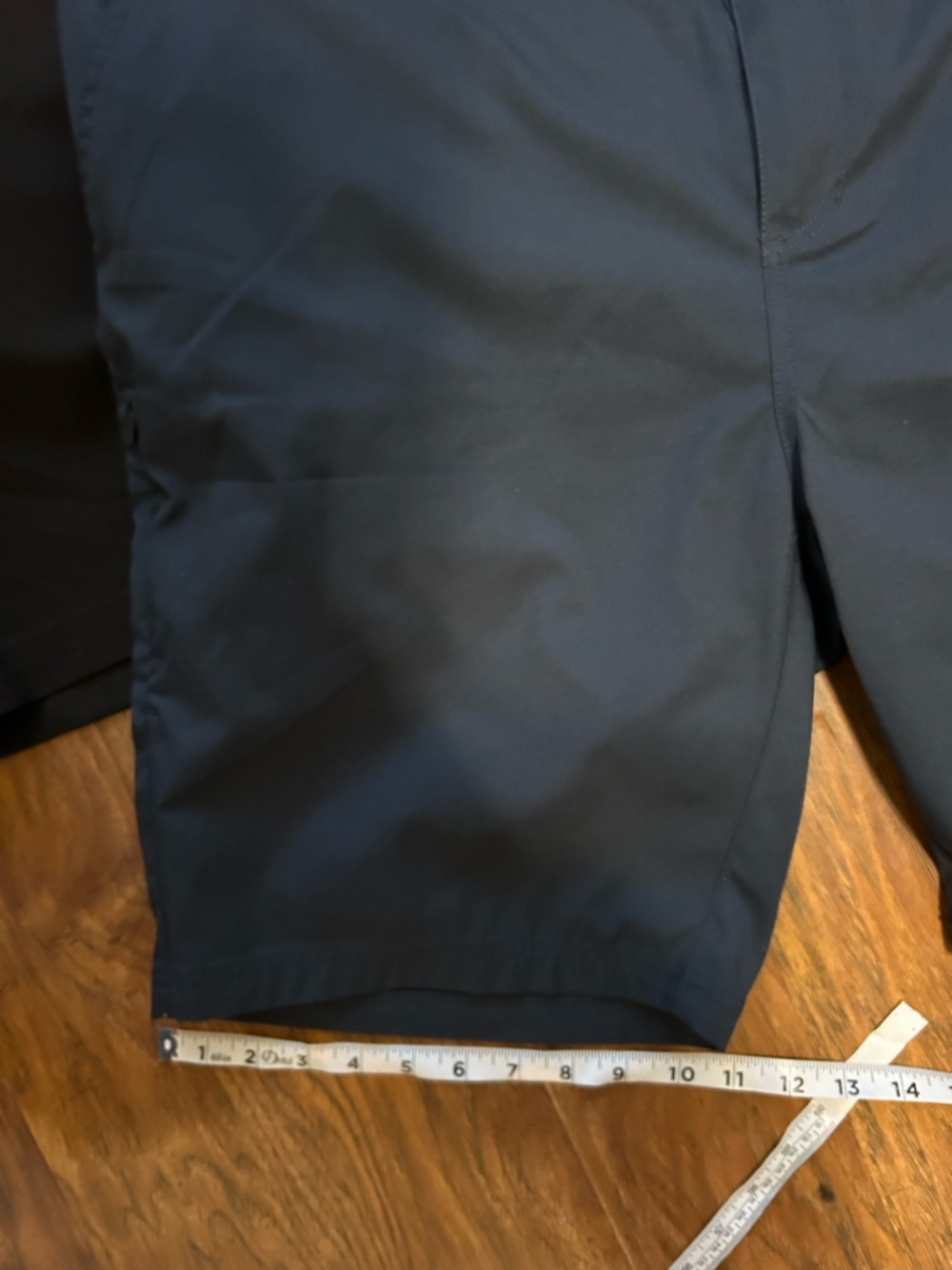 Bundle of Two Pairs of Mens Shorts Size 42 Black & Navy Blue Stretch Hiking - Picture 5 of 10